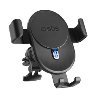 SBS, 10 W, juodas - Automobilinis laikiklis-įkroviklis