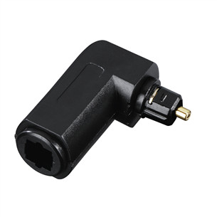 Adapteris Avinity Audio Optical Fibre, ODT, Toslink, 90°, gold-plated, black Prekė - 00127091