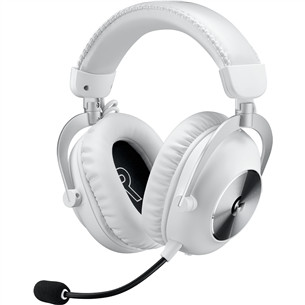 Logitech G PRO X 2, baltos - Belaidės ausinės