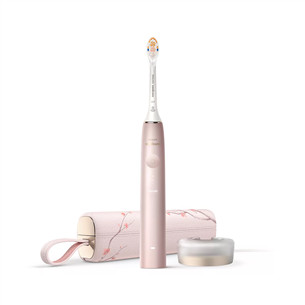 Philips Sonicare 9900 Prestige SenseIQ, rožinis - Elektrinis dantų šepetėlis + kelioninis dėklas