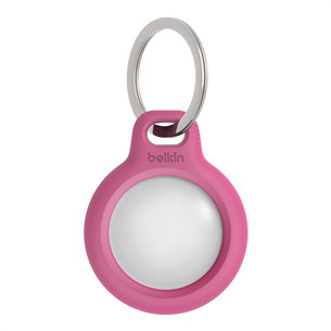 Raktų pakabukas Belkin Secure Holder with Key Ring for AirTag, Pink Prekė - F8W973BTPNK