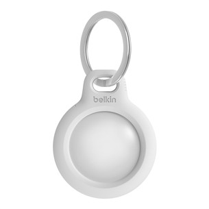 Raktų pakabukas Belkin Secure Holder with Key Ring for AirTag, white Prekė - F8W973BTWHT