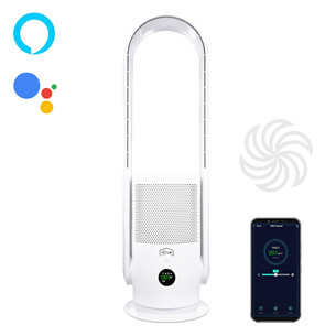 Djive Flowmate ARC Casual 2in1, baltas - Ventiliatorius - oro valytuvas
