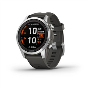 Sportinis laikrodis Garmin Fenix 7S Pro Solar, 42 mm, gray Prekė - 010-02776-01
