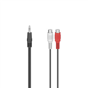 Adapteris Hama RCA - 3,5 mm, black Prekė - 00205185