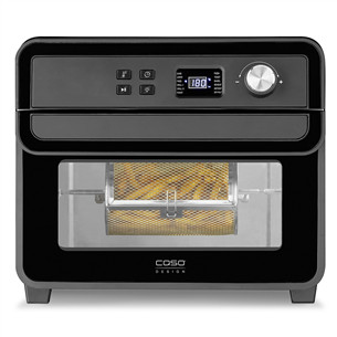 Caso AirFry Chef 1700, 22 L, 1700 W, juoda - Mini orkaitė