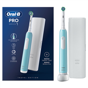 Braun Oral-B Pro Series 1, šviesiai mėlynas - Elektrinis dantų šepetėlis