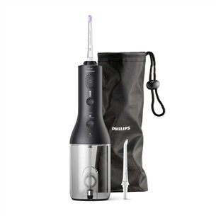Philips Sonicare Cordless Power Flosser 3000, juodas - Irigatorius