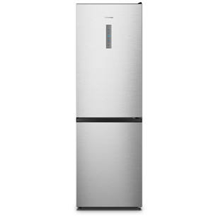 Hisense, NoFrost, 304 L, 186 cm, pilkas - Šaldytuvas