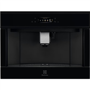 Electrolux Pure Black, juodas - Įmontuojamas kavos aparatas Prekė - EBC85H