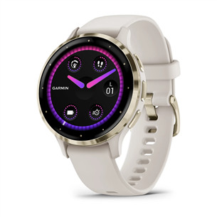 Išmanusis laikrodis Garmin Venu 3S, beige/gold Prekė - 010-02785-04