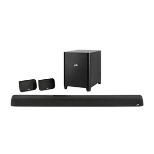 Namų kino sistema Polk MagniFi Max AX SR, 7.1.2, black
