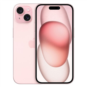 Apple iPhone 15, 128 GB, rožinis - Išmanusis telefonas