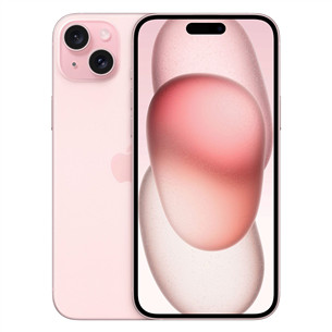 Apple iPhone 15 Plus, 256 GB, rožinis - Išmanusis telefonas