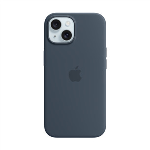 Dėklas Apple Silicone Case with Magsafe, iPhone 15, storm blue Prekė - MT0N3ZM/A