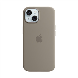 Dėklas Apple Silicone Case with Magsafe, iPhone 15, clay Prekė - MT0Q3ZM/A