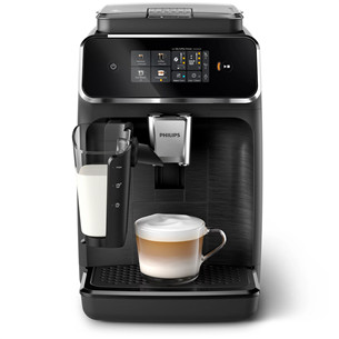 Philips LatteGo Series 2300, matinis juodas - Kavos aparatas
