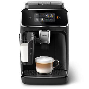 Philips LatteGo Series 2300, blizgus juodas - Kavos aparatas