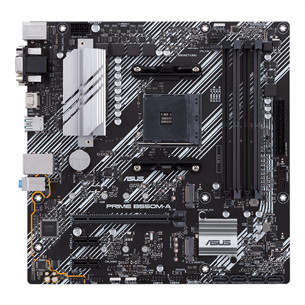 ASUS, AMD B550, AM4, DDR4, mATX - Pagrindinė plokštė
