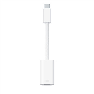Adapteris Apple USB-C - Lightning, white Prekė - MUQX3ZM/A