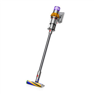 Dyson V15 Detect Absolute (2023), nikelio spalvos - Belaidis dulkių siurblys