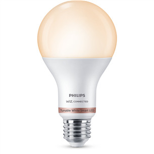 Išmanioji lemputė Philips WiZ LED Smart Bulb, 100 W, E27, white Prekė - 929002449621