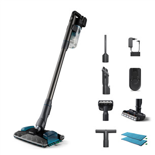 Philips 8000 Series Aqua Plus, pilkas - Dulkių siurblys