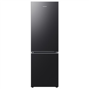Samsung BeSpoke, NoFrost, 186 cm, 344 L, juodas - Šaldytuvas