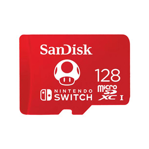 SanDisk microSDXC card for Nintendo Switch, 128 GB - Atminties kortelė Prekė - SDSQXAO-128G-GNCZN