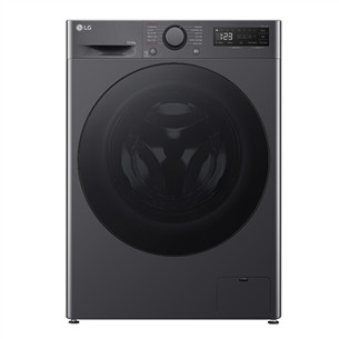 LG, 10 kg / 6 kg, gylis 56,5 cm, 1400 aps./min., juoda - Skalbimo mašina - džiovyklė