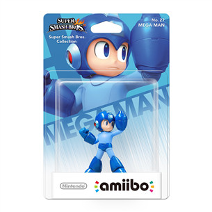 Nintendo Amiibo Super Smash Bros., Mega Man (No. 27) - Amiibo Prekė - 045496352738