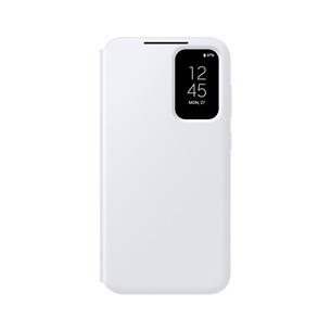 Samsung Smart View Wallet, Galaxy S23 FE, baltas - Dėklas