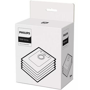 Philips 7000 Series, 5 vnt. - Dulkių siurblio roboto maišeliai Prekė - XV1472/00