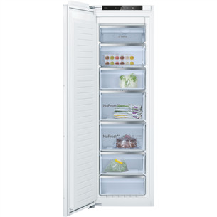 Bosch Series 4, No Frost, 212 L, aukštis 178 cm - Įmontuojamas šaldiklis