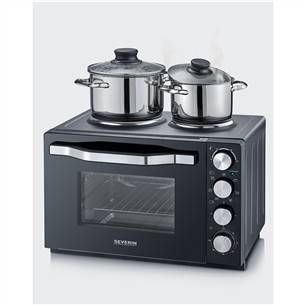 Severin, 30 L, 2500 W, juoda - Mini orkaitė Prekė - TO2074