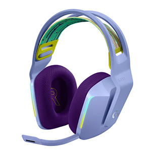 Logitech G733 LIGHTSPEED Wireless RGB, lilac - Belaidės ausinės Prekė - 981-000890