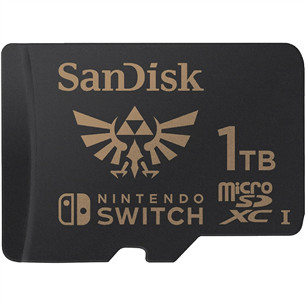 SanDisk microSDXC card for Nintendo Switch, 1 TB - Atminties kortelė Prekė-SDSQXAO-1T00-GN6ZN