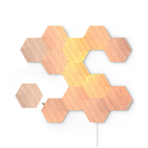 Nanoleaf Elements Hexagons Starter Kit, 13 panelių - LED šviesos panelės