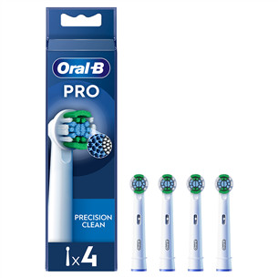 Braun Oral-B Precision Clean Pro, 4 vnt., balti - Dantų šepetėlių antgaliai Prekė - EB20-4NEW