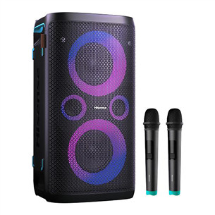 Hisense Prekė - HP110 Plus Party Rocker One Plus, 2 mikrofonai, juoda - Garso kolonėlė