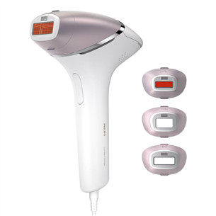 Philips Lumea IPL 8000, baltas/violetinis - Fotoepiliatorius