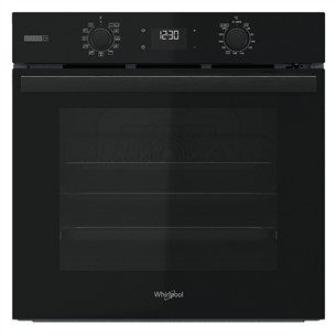 Whirlpool, 71 L, pirolizė, juoda - Orkaitė Prekė - OMSR58RU1SB