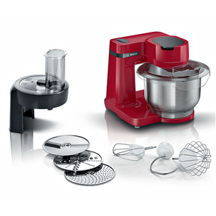 Bosch, Series 2, 3,8 L, raudonas - Virtuvinis kombainas Prekė - MUMS2ER01