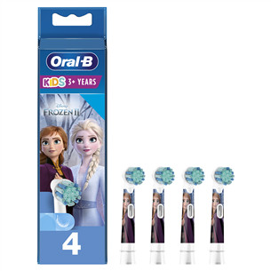 Braun Oral-B, Kids Frozen II, 4 vnt. - Dantų šepetėlių antgaliai Prekė - EB10-4/FROZEN