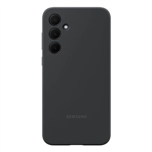 Samsung Silicone Case, Galaxy A35, juodas - Dėklas Prekė - EF-PA356TBEGWW