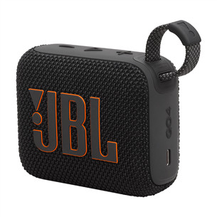 JBL GO 4, juoda - Belaidė kolonėlė Prekė - JBLGO4BLK