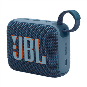 JBL GO 4, mėlyna - Belaidė kolonėlė