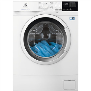 Electrolux SensiCare, 4 kg, gylis 37,2 cm, 1000 rpm - Skalbimo mašina Prekė - EW6SM404W