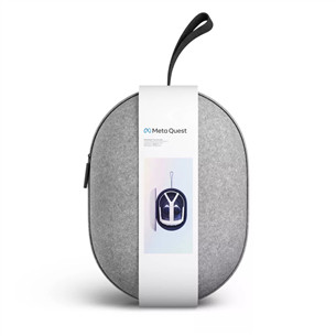 Meta Quest 3 Carrying Case, pilkas - Dėklas Prekė - 815820024118