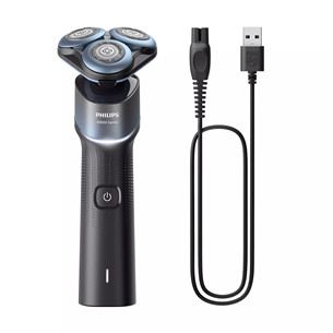 Philips Shaver 5000X series, juoda - Barzdaskutė